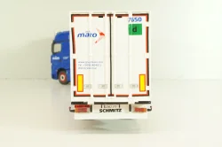 Mercedes-Benz Actros MP 4 truck with semi-trailer "Mazo" 1988, blue/white, Camiones y Autobuses #96, Altaya 1:43