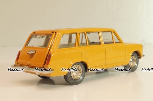 Ваз-2102 А11,  Жигули, горчичная, ранняя, апрель 1978г., Тантал/Радон 1:43