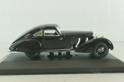 Mercedes 500 K Autobahnkurier (W29) 1934, black, MBOMS002, Altaya, Mercedes-Benz Offizielle Modell Sammlung #02, 1:43