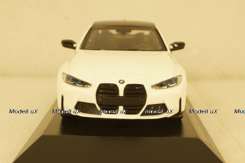 BMW M4 2020 White, 410020122, Minichamps 1:43