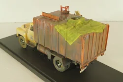 КО-413(52) мусоровоз на шасси Газ-52, со следами эксплуатации, Model43 1:43