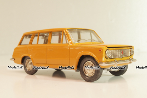 Ваз-2102 А11,  Жигули, горчичная, ранняя, апрель 1978г., Тантал/Радон 1:43