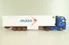 Mercedes-Benz Actros MP 4 truck with semi-trailer "Mazo" 1988, blue/white, Camiones y Autobuses #96, Altaya 1:43