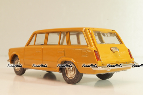 Ваз-2102 А11,  Жигули, горчичная, ранняя, апрель 1978г., Тантал/Радон 1:43