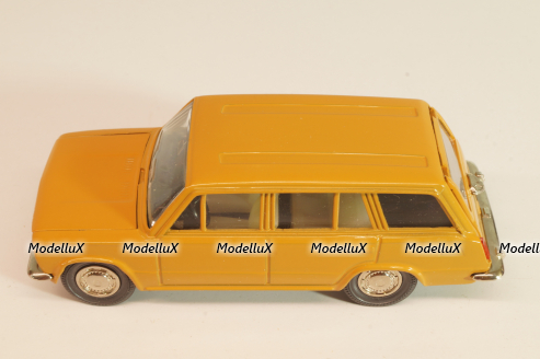 Ваз-2102 А11,  Жигули, горчичная, ранняя, апрель 1978г., Тантал/Радон 1:43