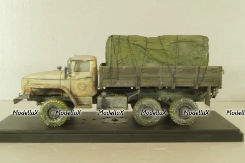 Урал-4320 грузовой автомобиль со следами эксплуатации, Model43 1:43