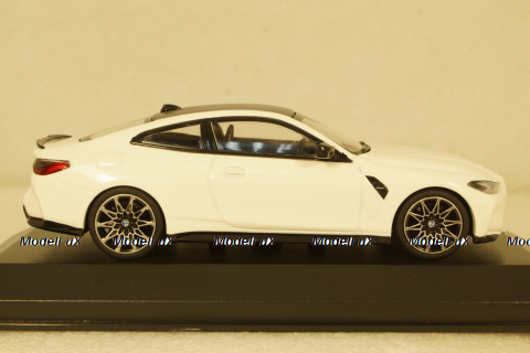 BMW M4 2020 White, 410020122, Minichamps 1:43