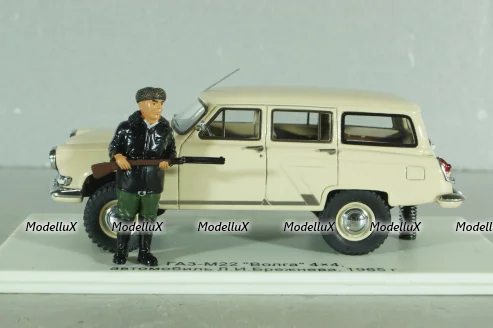 Газ-М22 Волга 4х4 автомобиль Л.И. Брежнева 1965, 44481, NEO 1:43