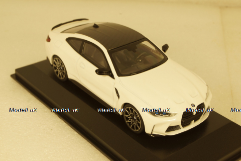 BMW M4 2020 White, 410020122, Minichamps 1:43