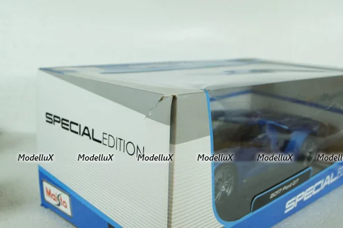 Ford GT 2017, blue, Maisto 1:18