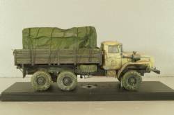 Урал-4320 грузовой автомобиль со следами эксплуатации, Model43 1:43