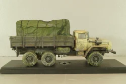 Урал-4320 грузовой автомобиль со следами эксплуатации, Model43 1:43