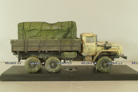 Урал-4320 грузовой автомобиль со следами эксплуатации, Improved models 1:43