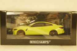 BMW M4 (G82) 2020 yellow, 410020120, Minichamps 1:43