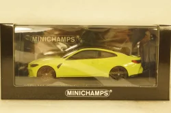BMW M4 (G82) 2020 yellow, 410020120, Minichamps 1:43