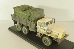 Урал-4320 грузовой автомобиль со следами эксплуатации, Model43 1:43