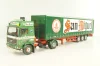 Volvo FH12 truck with semi-trailer "San Miguel" 1988, green Camiones y Autobuses #83, Altaya 1:43