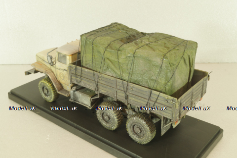 Урал-4320 грузовой автомобиль со следами эксплуатации, Improved models 1:43
