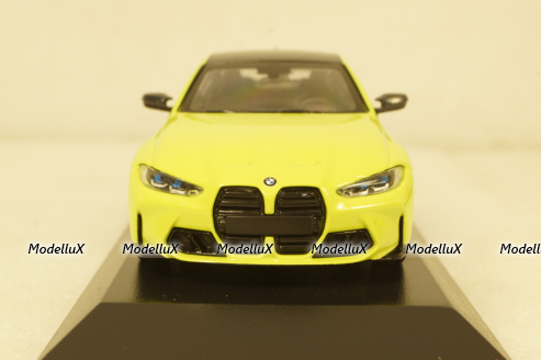 BMW M4 (G82) 2020 yellow, 410020120, Minichamps 1:43