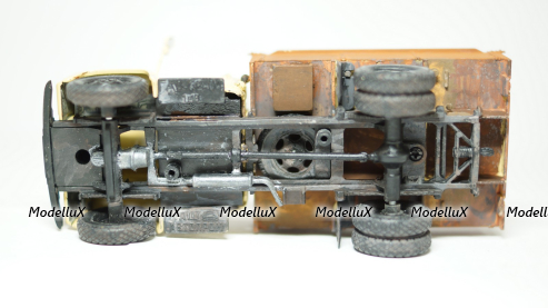 ГАЗ 52 со следами эксплуатации, 1:43