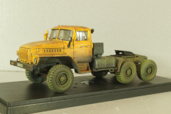 Урал-44202 тягач, со следами эксплуатации, Model43 1:43
