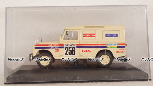Land Rover Rally Paris-Dakar 1981 №256 Gilbert VASSEUR / Michel JAXEL, Конверсия 1:43