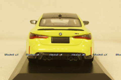 BMW M4 (G82) 2020 yellow, 410020120, Minichamps 1:43