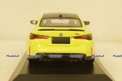 BMW M4 (G82) 2020 yellow, 410020120, Minichamps 1:43
