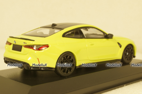 BMW M4 (G82) 2020 yellow, 410020120, Minichamps 1:43