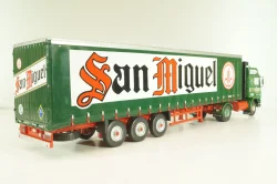 Volvo FH12 truck with semi-trailer "San Miguel" 1988, green Camiones y Autobuses #83, Altaya 1:43