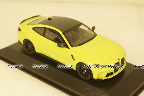 BMW M4 (G82) 2020 yellow, 410020120, Minichamps 1:43