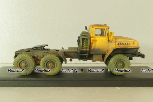 Урал-44202 тягач, со следами эксплуатации, Model43 1:43