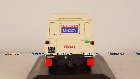Land Rover Rally Paris-Dakar 1981 №256 Gilbert VASSEUR / Michel JAXEL, Конверсия 1:43