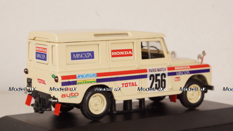 Land Rover Rally Paris-Dakar 1981 №256 Gilbert VASSEUR / Michel JAXEL, Конверсия 1:43
