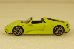 Porsche 918 Spyder 2013 Gelbgrun, 870062134, Minichamps 1:87