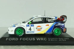 Ford Focus WRC rally Acropolis 2003, M.Martin/M.Park, Altaya 1:43