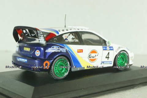 Ford Focus WRC rally Acropolis 2003, M.Martin/M.Park, Altaya 1:43
