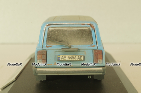 Ваз-2104 Жигули 1984, синий, Model43 1:43