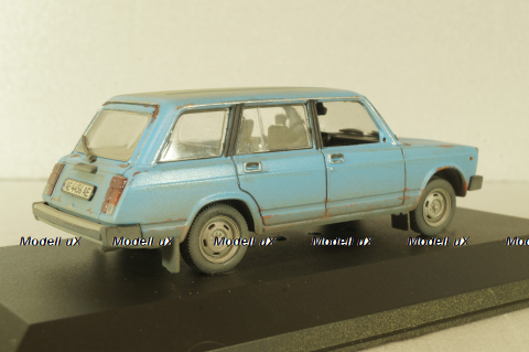 Ваз-2104 Жигули 1984, синий, Improved models 1:43
