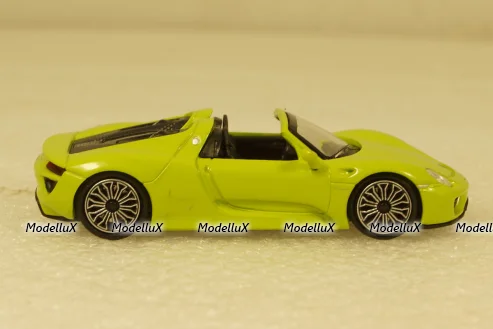 Porsche 918 Spyder 2013 Gelbgrun, 870062134, Minichamps 1:87