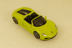 Porsche 918 Spyder 2013 Gelbgrun, 870062134, Minichamps 1:87