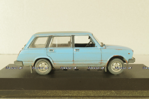Ваз-2104 Жигули 1984, синий, Improved models 1:43