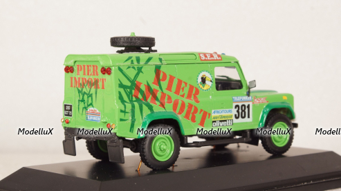 Land Rover Defender #381 V8 Paris Dakar 1986, Конверсия 1:43