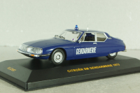 Citroen SM Gendarmerie 1973, blue, CLC097, IXO 1:43