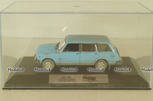 Ваз-2104 Жигули 1984, синий, Model43 1:43