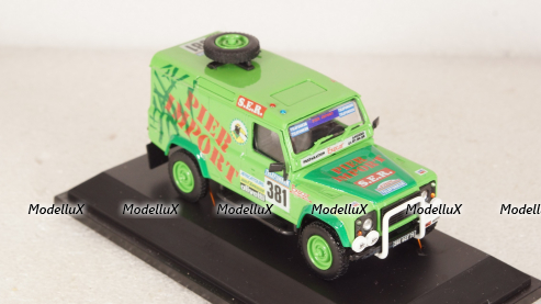 Land Rover Defender #381 V8 Paris Dakar 1986, Конверсия 1:43