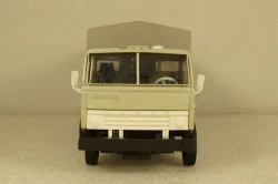 Камаз-5320 бортовой с тентом, серый/синий, Арек 1:43