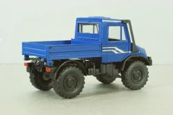 Mercedes Unimog U140, blue, фурнитура в комплекте, B66000162, (#371), NZG 1:43