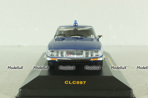 Citroen SM Gendarmerie 1973, blue, CLC097, IXO 1:43