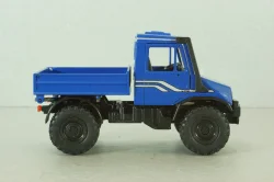 Mercedes Unimog U140, blue, фурнитура в комплекте, B66000162, (#371), NZG 1:43